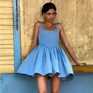 Staud Landscape mini dress